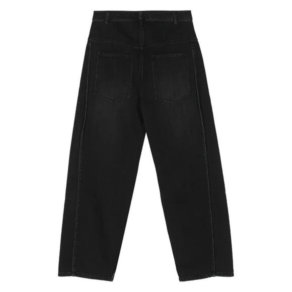NWT black wide leg jean by Tibi - Picture 3 of 9